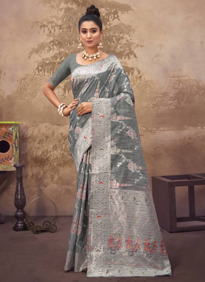 Sangam Shipra Festive Wear Wholesale Cotton Silk Saree Catalog
